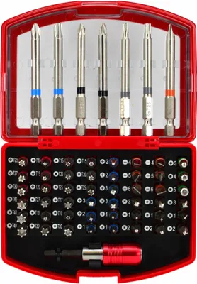 Produktbild von Awtools zestaw bitów końcówek śrubowkrętowych 56el.