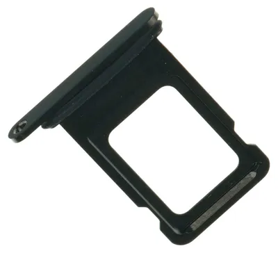 Produktbild von iPhone 14 Pro Sim Karten Halter Tray Fach, Schwarz