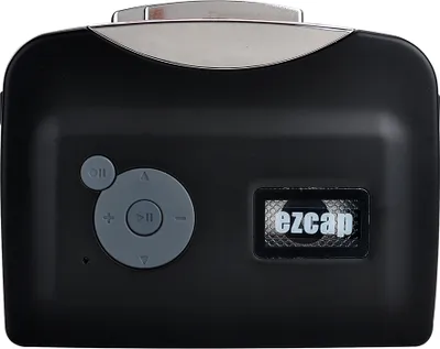 Produktbild von odtwarzacz kasetowy USB ezcap230 ze słuchawkami, konwerter kaset na MP3, przenośny walkman, dyktafon, wbudowany głośnik, mikrofon, obsługa AM/FM