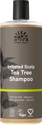Produktbild von Urtekram Tea Tree, 500 ml, Shampoo, Nicht-professionell, Frauen, normales Haar, Feuchtigkeitsspendend