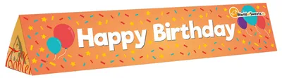 Produktbild von 'Happy Birthday' & Toblerone 340g