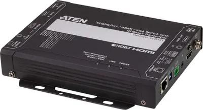 Zdjęcie produktu dla Przełącznik Aten VE3912T VE3912T DisplayPort / HDMI / VGA z nadajnikiem HDBaseT, do 100 m