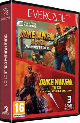Produktbild von Blaze Duke Nukem Collection 1, Evercade, M (Reif), Physische Medien