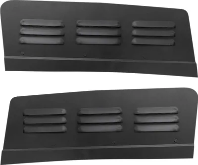 Immagine prodotto di Griglia di ventilazione e ventilazione per Ford Tourneo Custom 2013-2024 Alluminio Nero 2x