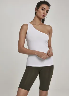 Image de Urban Classics Female Shirt Ladies Asymmetric Top Black-S