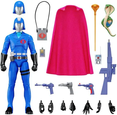 Immagine prodotto di G.I. Joe Ultimates Actionfigur Cobra Commander 18 cm