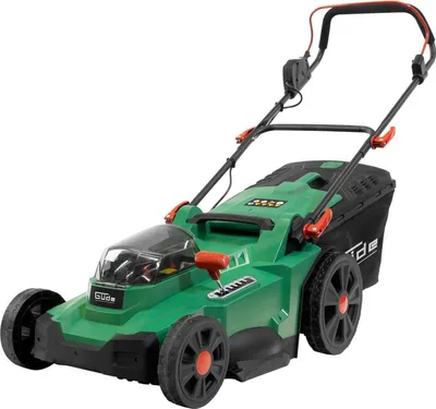 Produktbild von Güde Akku Rasenmäher 40V 430/40-8 + 2x 4,0 Ah Akku 2x Ladegerät 43 cm