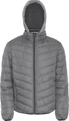 Produktbild von rovic herren leichte steppjacke - grau, M