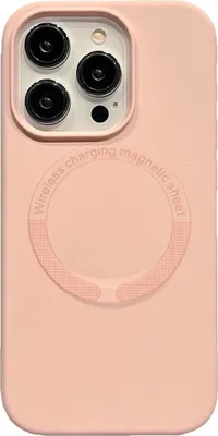 Produktbild von König Design Hülle kompatibel mit Apple iPhone 15 Pro Kunststoff Soft Handyhülle - Handy Case Rosa