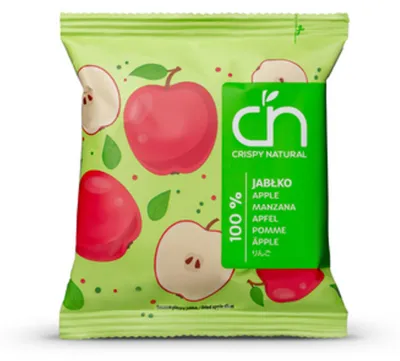 Zdjęcie produktu dla Crispy Natural suszone chipsy z jabłka 18g