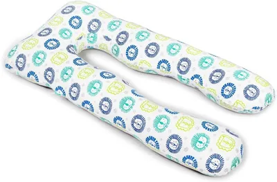 Produktbild von Komfortkissen für Kinder, Ersatzbezug, 60 x 120 cm | Waschbarer Kissenbezug für Kinder | Seitenschlafbezug für Kinder | Baby-Seitenschlafbezug