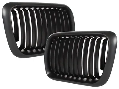 Produktbild von BMW 3er E36 96-99 Nierengitter zwischen den Scheinwerfern (links + rechts) SCHWARZ