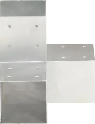 Obrázek produktu pro vidaXL Sloupková spojka Y-Form Pozinkovaný kov 91 x 91 mm