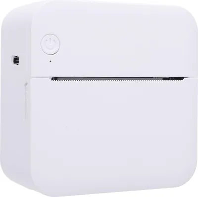 Obrázok produktu pre Termálna tlačiareň bez atramentu, prenosná bezdrôtová vrecková tlačiareň s rozhraním Bluetooth a rozlíšením 200 DPI, čiernobiela, jednoduchá na používanie s mobilnými telefónmi, tabletmi a inteligentnými zariadeniami