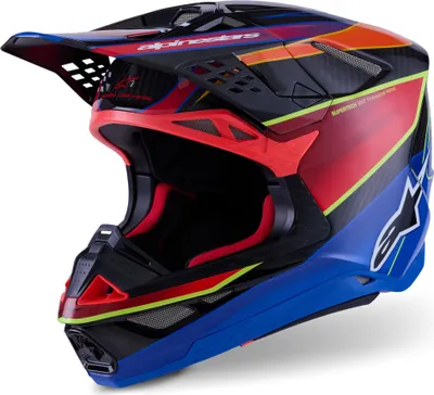 Immagine prodotto di Alpinestars Supertech S-M10 Era 2025 Casco da motocross, blau/rot, L (59/60)