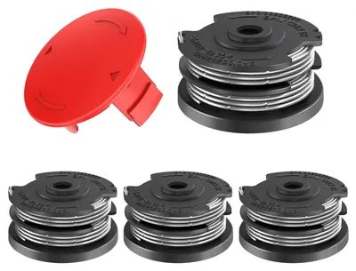 Produktbild von Rasentrimmer-Fadenspulen, Ø1,65 mm - 6,1 m Länge, mit Spulenkappe