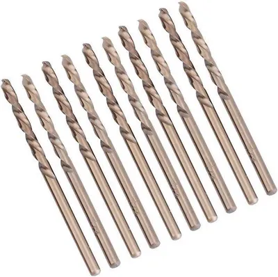 Zdjęcie produktu dla Wiertło kobaltowe do otworów w stali nierdzewnej M35, 1,0–5,0 mm (4,5 mm)