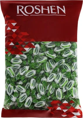 Zdjęcie produktu dla Roshen Miętowe Cukierki Mintex Mint 1Kg