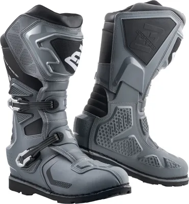 Image de Bottes d'enduro / motocross imperméables Bogotto RMX3, noir/gris, taille 43