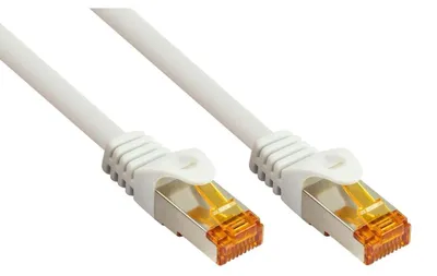 Obrázok produktu pre Sieťový kábel Cat 7 RJ45, 20 metrov, TPE, biely, tienený