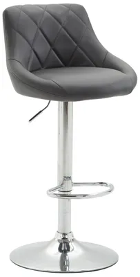 Produktbild von Barhocker HLO-CP30 Kunstleder  grau