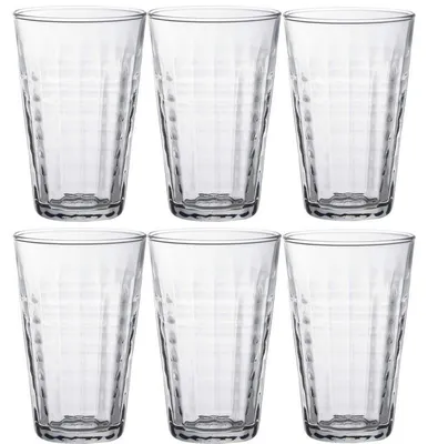 Produktbild von Duralex Longdrinkglaser Prisme - 6x - Glas - transparent - 330 ml