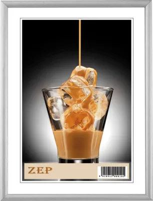 Produktbild von Zep Al1s1 Basic Photo Frame, Aluminium, 10 X 15 Cm