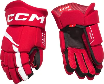 Image de Gants CCM Next SR, rouge-blanc, senior, 13"