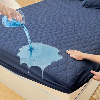 Obrázok produktu pre Vodotesný chránič matraca 90 x 200 cm - Priedušný a hypoalergénny