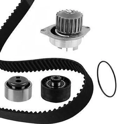 Produktbild von GRAF KP491-2 Zahnriemensatz + Wasserpumpe für NISSAN MICRA II (K11) passend für PEUGEOT 106 II Schrägheck (1A, 1C) 106 I (1A, 1C) für CITROËN SAXO
