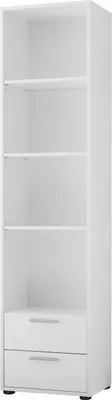 Produktbild von BEGABINO Standregal BIBO BHT 48x191x33.40 cm weiß Regal Bücherregal Bücherregal