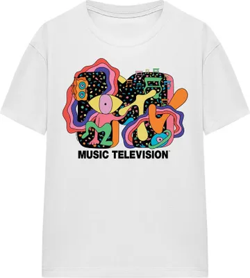 Produktbild von MTV - "Expression" T-Shirt für Herren/Damen Uni TV15815 (M) (Weiß)