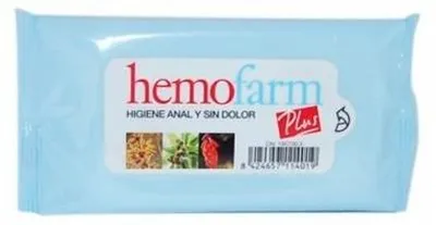 Image de Hemofarm Plus Lingettes humides 20 enveloppes