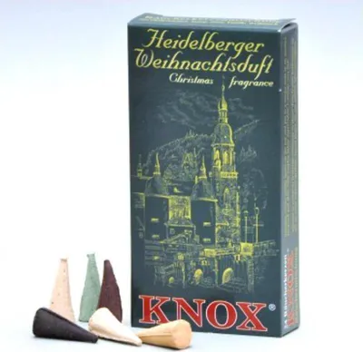 Produktbild von Heidelberger Weihnachtsduft Räucherkerzen, 24 Stück, gemischt