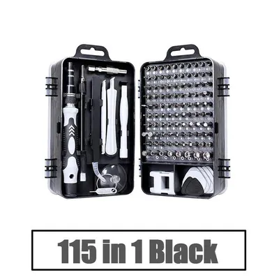 Produktbild von Schraubendreher Satz Set 115 in 1 Reparatur Multi Werkzeug Handy Gerät