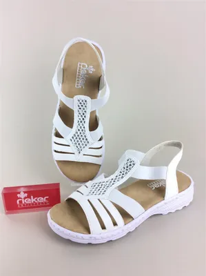 Produktbild von Rieker Damensandalette weiß 41