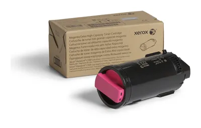 Produktbild von Xerox ® VersaLink® C500-Farbdrucker/C505-Farb-Multifunktionsdrucker Extra hohe Kapazität-Tonermodul Magenta (9000 Seiten) - 106R03874, 9000 Seiten, Magenta, 1 Stück(e)