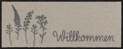 Produktbild von Salonloewe WILLKOMMEN WIESE Fußmatte Wohnmatte 30 x 75 cm