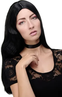 Produktbild von WIG ME UP Perücke Diva Mittelscheitel Schwarz GFW1734-1B