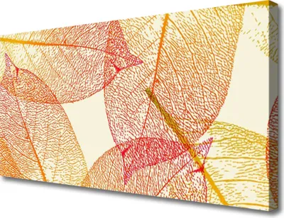 Produktbild von Tulup Leinwand-Bilder 100x50 Wandbild Canvas Kunstdruck Blätter Kunst