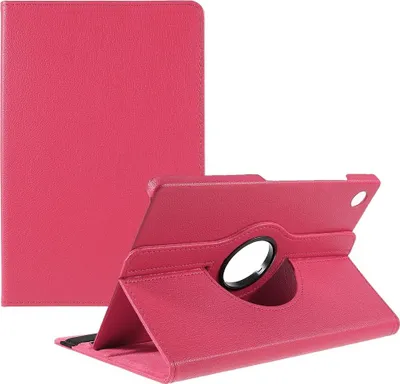 Produktbild von Samsung Galaxy Tab A11 Plus Hülle - Coverup 360° Rotating Klapphülle - Pink