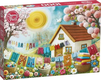 Zdjęcie produktu dla Puzzle 1000 CherryPazzi Woollen Meadow 31469