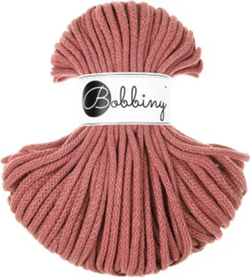 Zdjęcie produktu dla Sznurek pleciony bawełniany Bobbiny Premium MINI / Peony / Piwonia / 5mm / 50m