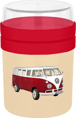 Produktbild von GEDA Food to go Becher VW Classic rot 500ml 113951 4051112157485