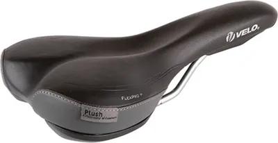 Produktbild von Velo Sattel Plush FLEX PRO Herren, schwarz/grau