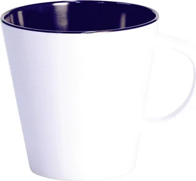Obrázok produktu pre Gimex pohár s uškom Linea Blue biela/modrá