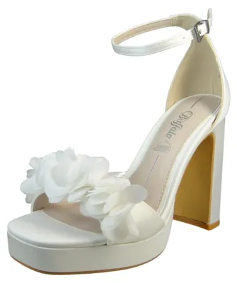 Produktbild von Buffalo Damen Komfort Sandalen Devine Rose 1291687 Weiß