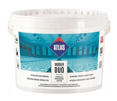 Produktbild von ATLAS WODER DUO 16 kg – Zweikomponenten-Hydroisolierung