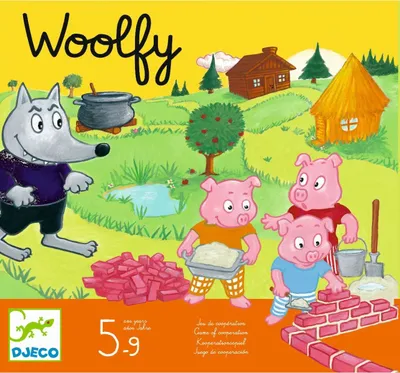 Zdjęcie produktu dla Gra kooperacyjna „Woolfy”, Djeco