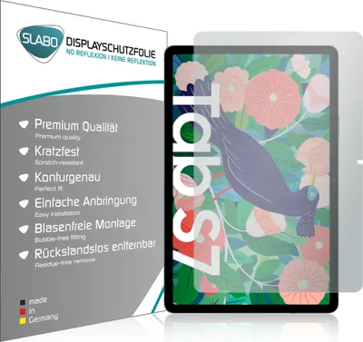 Produktbild von 2x Slabo Displayschutzfolie für Samsung Galaxy Tab S7 MATT "No Reflexion" (verkleinerte Folien) Displayfolie Schutzfolie Folie